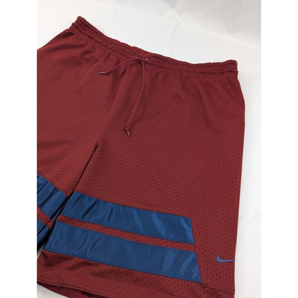 Vintage Nike y2k Reversible Baggy Basketball‎ Shorts Shiny Dazzle Silky Mens XL